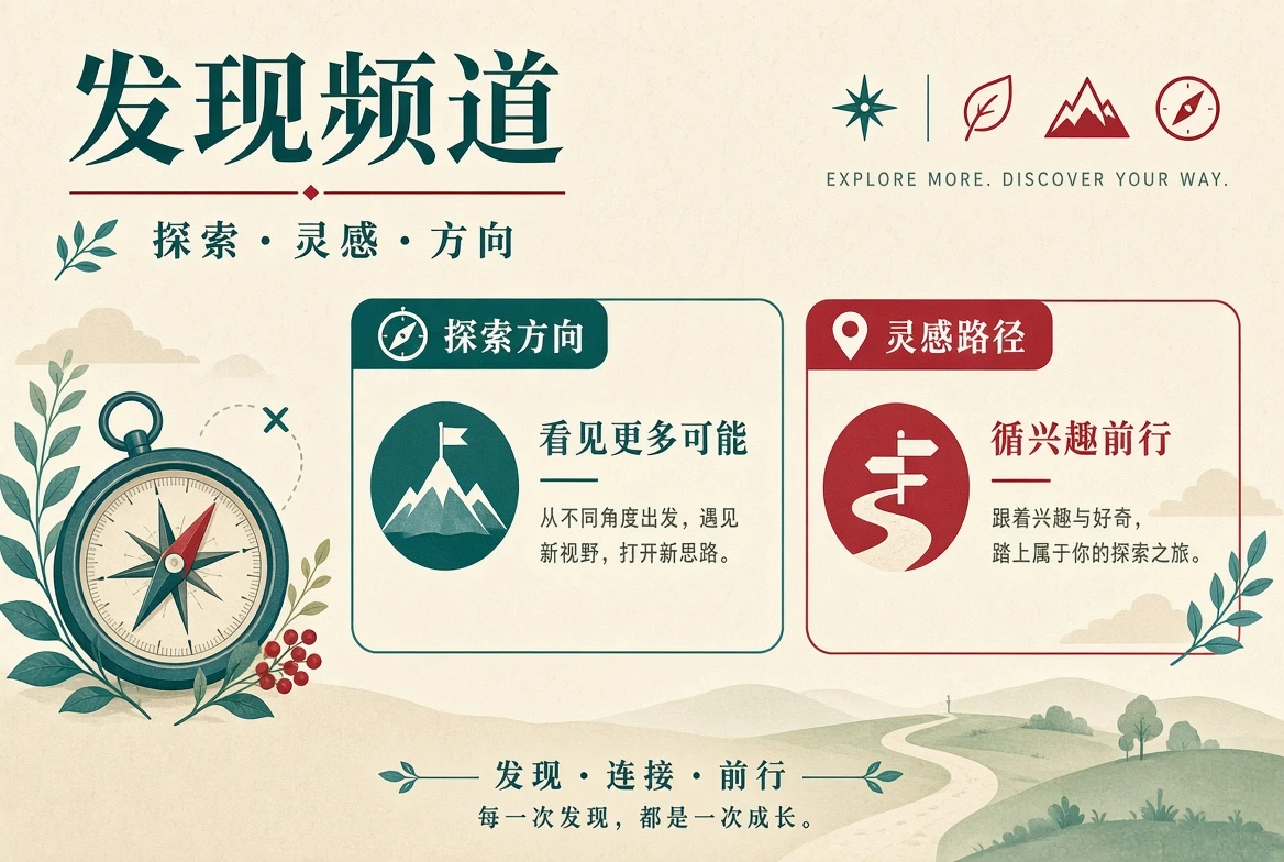 跨栏目内容发现与阅读路径